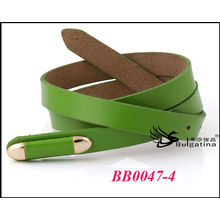 Fashion Green Leather Belts For Your Own Design Wholesale Size 2*93cm BB0047-4